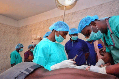 Doctors perform 240 free surgeries at pistis foundation outreach