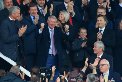Ferguson at United for first time since brain op
