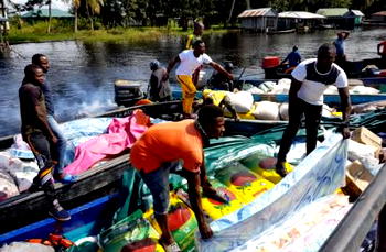 Flood overruns more Delta riverine communities, victims sleep in canoes