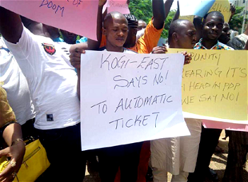 Kogi East 2019: Protest in PDP secretariat over imposition