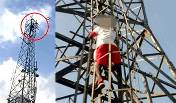 Man who climbed mast in protest arraigned by Police