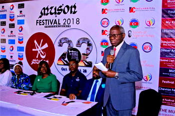 22nd edition of MUSON Festival promises to be excitingly entertaining – Gboyega Banjo