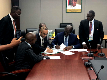 Obaseki, Chinese companies seal deal on Gelegele port, refinery, Benin park