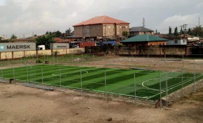 Marking of 2nd 5 A-Side synthetic pitch in Ajeromi-Ifelodun completed