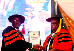 Adesina, Indimi bag NDA doctorate award
