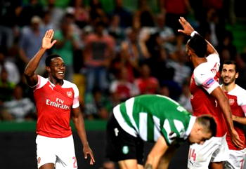 Arsenal sink Sporting as Betis topple AC Milan