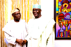 On whose side is Obasanjo?