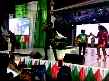 PDP Nat Covention: Davido’s performance soothes tired delegates