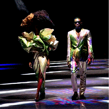 Dbanj walks runway in South Africa’s Tlale designs