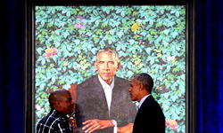 Harvard University honours Nigerian artist who painted Obama