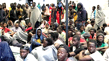 How many Nigerians are still stranded in Libya?