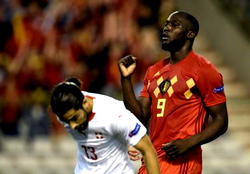 Lukaku strikes twice as Belgium battle past Switzerland