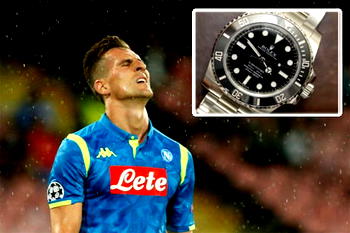 Napoli striker Milik robbed at gunpoint after Liverpool win
