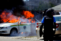 Police investigate fire outbreak at APC candidate’s campaign office in Enugu