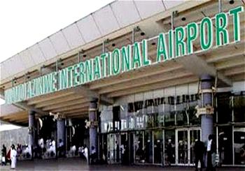 Nnamdi Azikiwe international airport records 3.36m passengers in 9 months