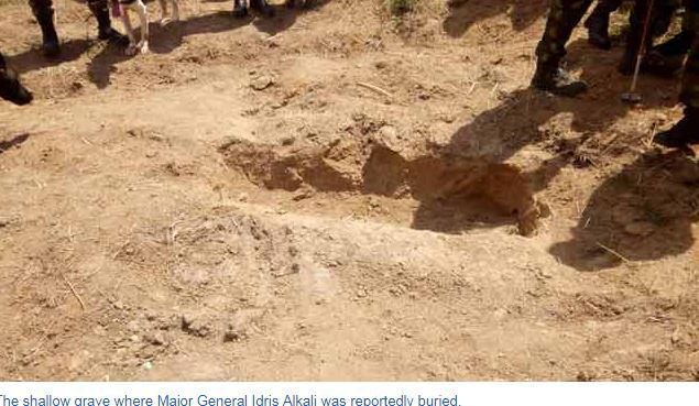 Breaking: Army discovers shallow grave where missing General was killed ...