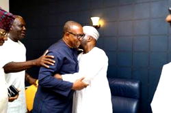 Photos: Atiku picks Peter Obi as running mate