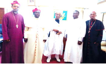 Nigerian Bishops honour Nwobu Alor for humanitarian services