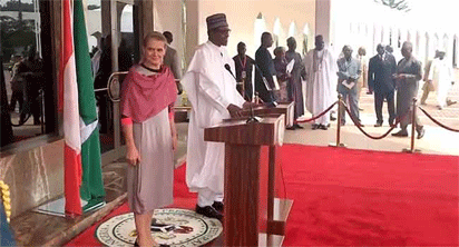 Buhari receives Governor-General of Canada