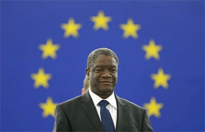Not Trump: Mukwege, Murad 2018 Nobel Peace Prize winners