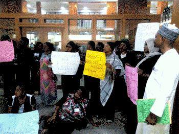 N5.8bn unpaid allowances: Legislative aides vow to continue protest