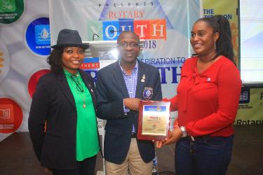 Rotary district 9110 honors Pcgetz Ltd for youth initiative projects