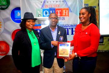 Rotary district 9110 honors Pcgetz Ltd for youth initiative projects