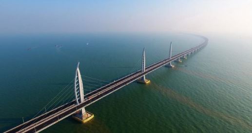 China opens world’s longest sea bridge