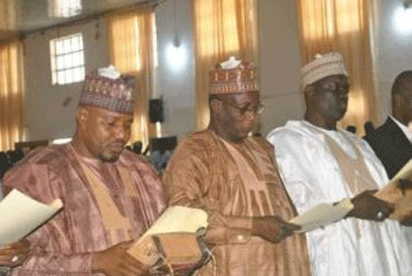 Gov. Shettima swears in 21 commissioners