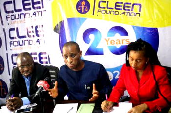 2019: CLEEN Foundation at 20th deploys election monitoring app