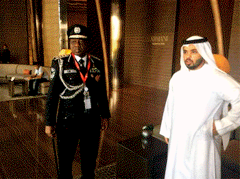Breaking: IGP, other Police officers storm Dubai