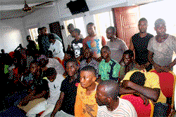 Photos: Police parade suspected IPOB members who killed inspector in Anambra