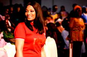 Ibidunni Ighodalo dances with her baby