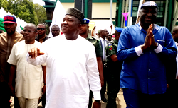 Ugwuanyi donates N6m, relief materials to victims of Abakpa Nike fire outbreak