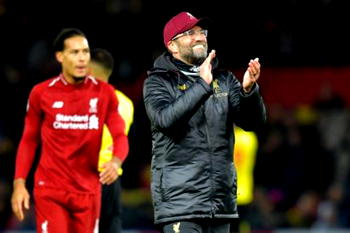 Klopp takeso Liverpol’s title setback in his stride
