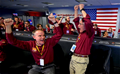Cheers as $993m Mars InSight spacecraft lands on Red Planet