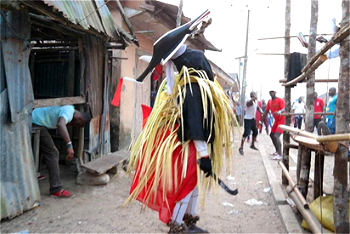 The colours of Ayakoromo Olorogun carnival