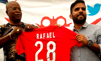 Akwa United unveils Brazilian tactician Everton as new coach