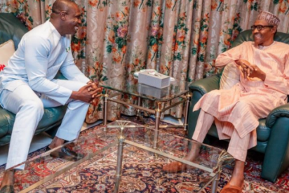 Photos: Obasanjo’s son to Buhari: Don’t mind my dad
