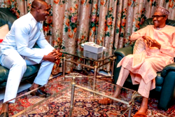 Photos: Obasanjo’s son to Buhari: Don’t mind my dad