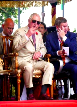 Prince Charles visits National Military Cemetery Abuja