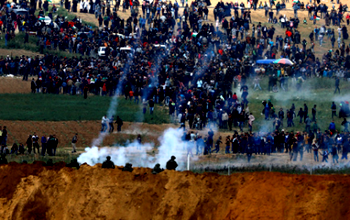Violent protest in Israel after local elections