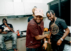Davido hosts Jamaica dancehall  superstar Popcaan
