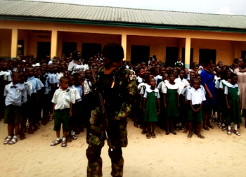 Army to pupils: Listen to parent, teachers to be great leaders