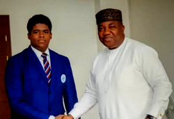 I want to be a Neurosurgeon, Okeke, Science wizkid tells Ugwuanyi