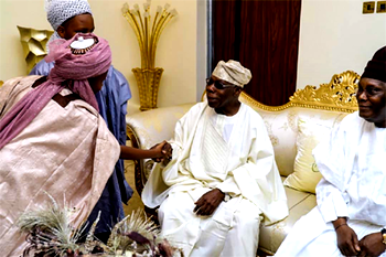 Photos: Obasanjo, Jonathan others at  Alhaji Atiku Abubakar 7th Wazirin Adamawa turbaning