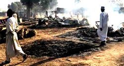 Breaking: Boko Haram sets Chibok village on fire