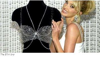 See diamond bra that costs $1 million