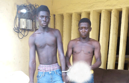 Two brothers arrested with fresh human head in Lagos