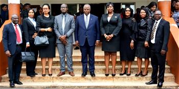 Justice Umeadi swears in new chief registrar, five deputy chief registrars in Anambra